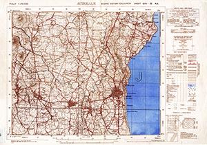 GSGS 4228 1:25,000 Acireale Sheet 270 IV NE