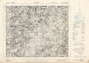 GSGS 4229 1:50,000 Reisi Sheet 272 IV