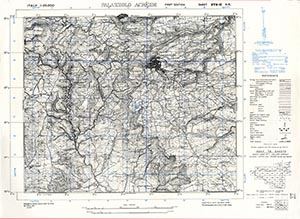 GSGS 4228 1:25,000 Palazzolo Acreide Sheet 273 II SE