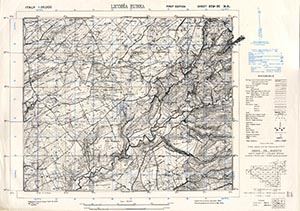 Browse GSGS 4228 1:25,000 Licodia Eubea Sheet 273 III NE