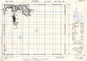 GSGS 4228 1:25,000 Augusta v2 Sheet 274 I SW