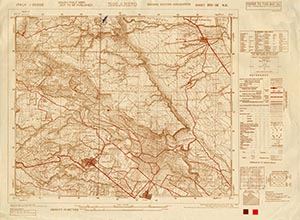 GSGS 4228 1:25,000 Solarino Sheet 274 III NE