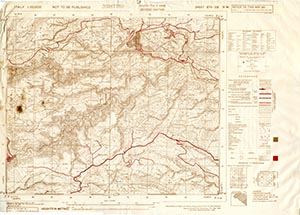 GSGS 4228 1:25,000 Sortino Sheet 274 III NW