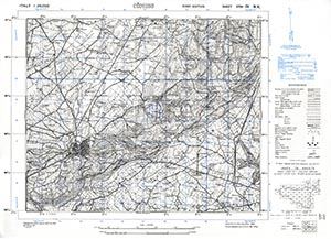 GSGS 4228 1:25,000 Comiso Sheet 276 IV NE