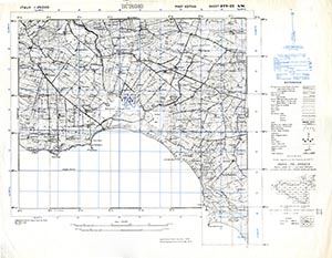 Browse GSGS 4228 1:25,000 Burgio Sheet 277 III SW