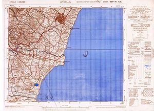 Browse GSGS 4228 1:25,000 Avola Sheet 277 IV SE