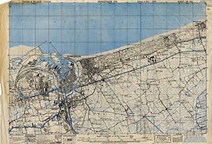 GSGS 4041 1:25,000 Dunkerque SW Sheet 29 SW