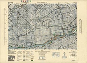 GSGS 4427 1:25,000 Bergambacht Sheet 3 NE