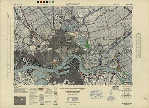 GSGS 4427 1:25,000 Rotterdam Sheet 3 NW
