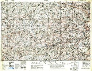GSGS 4347 1:25,000 Vassy v2 Sheet 37/12 NW