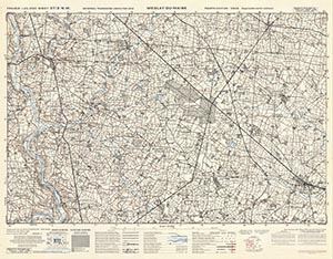 Browse GSGS 4347 1:25,000 Meslay du Maine Sheet 37/02 NW (UTM Grid)