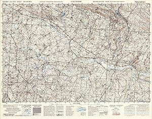 Browse GSGS 4347 1:25,000 Coutern Sheet 37/08 NE (UTM Grid)