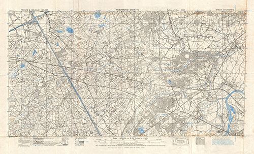 GSGS 4041 1:25,000 Roermond N Sheet 37 N