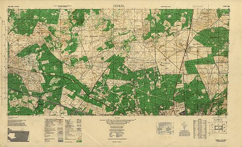 GSGS 4427 1:25,000 Ginkel Sheet 388