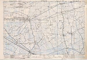 GSGS 4041 1:25,000 Ardres NW Sheet 39 NW