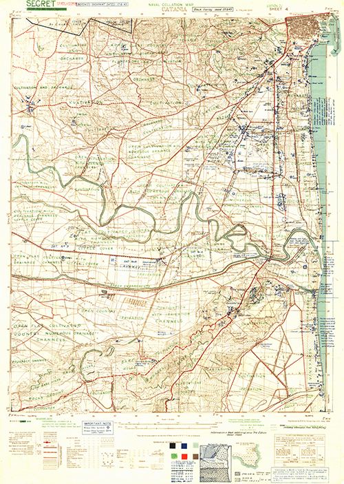 GSGS 8682 1:25,000 Catania Sheet 4