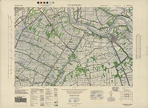 GSGS 4427 1:25,000 Culenborg Sheet 4 NE