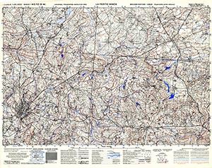 Browse GSGS 4347 1:25,000 La Ferte Mace Sheet 40/10 SW (UTM Grid)