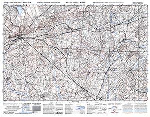 Browse GSGS 4347 1:25,000 Sille le Guillame Sheet 40/04 NE (UTM Grid)