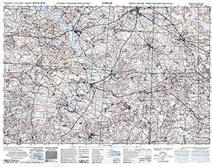 GSGS 4347 1:25,000 Conlie Sheet 40/04 SE (UTM Grid)