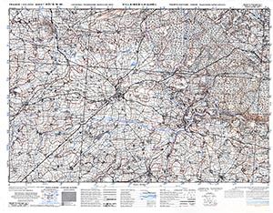 Browse GSGS 4347 1:25,000 Villaines la Juhel Sheet 40/06 NW (UTM Grid)