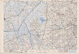 GSGS 4041 1:25,000 Ypres NW Sheet 41 NW