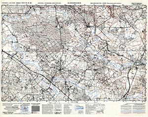 Browse GSGS 4347 1:25,000 Almeneches Sheet 43/10 NW (UTM Grid)