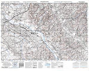 Browse GSGS 4347 1:25,000 Grandchamp Sheet 43/14 NW (UTM Grid)