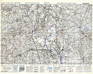 GSGS 4347 1:25,000 Ballon Sheet 43/04 NW (UTM Grid)