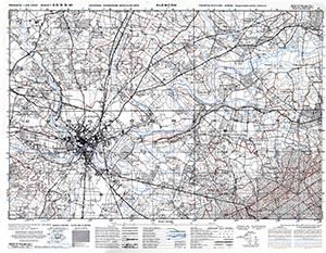 Browse GSGS 4347 1:25,000 Alencon Sheet 43/08 SW (UTM Grid)