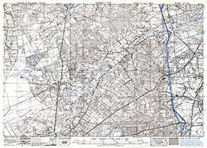 GSGS 4041 1:25,000 Hasselt NE Sheet 47 NE
