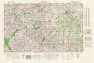 GSGS 4250 1:50,000 Lamballe Sheet 4G4