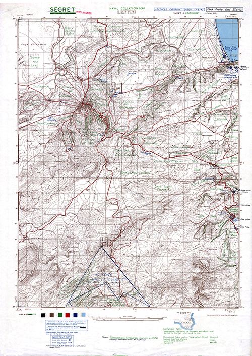 GSGS 8682 1:25,000 Lentini Sheet 5