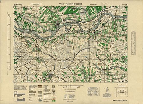 GSGS 4427 1:25,000 Wijk Bij Duurstede Sheet 5 NW