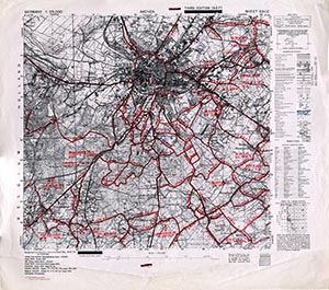 Browse GSGS 4414 1:25,000 Aachen (marked) Sheet 5202