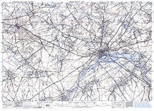 GSGS 4041 1:25,000 Maastricht SW Sheet 58 SW