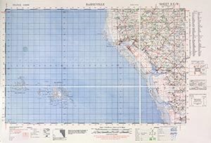 GSGS 4250 1:50,000 Barneville Sheet 5E6