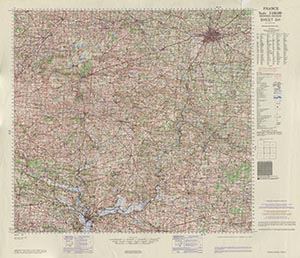 Browse GSGS 4249 1:100,000 Rennes Redon Sheet 5H