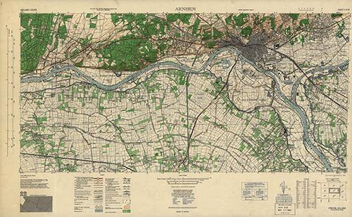 GSGS 4427 1:25,000 Arnhem v2 Sheet 6 NW