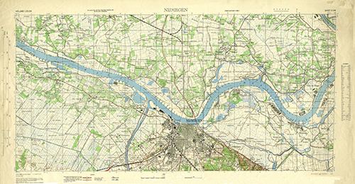GSGS 4427 1:25,000 Nijmegen v2 Sheet 6 SW
