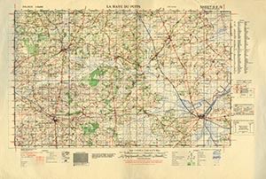 GSGS 4250 1:50,000 La Haye du Puits Sheet 6E5