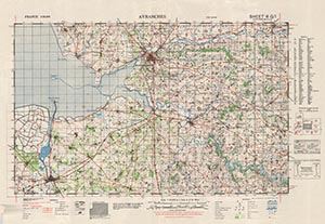 GSGS 4250 1:50,000 Avranches v2 Sheet 6G1