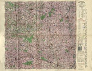 Browse GSGS 4249 1:100,000 Chateau Gontier Sheet 6H