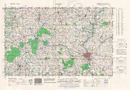 GSGS 4250 1:50,000 Laval v2 Sheet 6H2