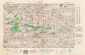 GSGS 4250 1:50,000 Riaille Sheet 6J1