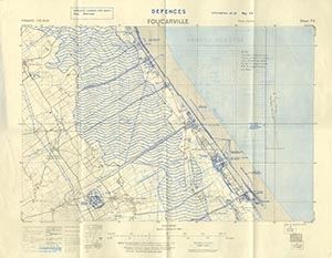 GSGS 4490 1:12,500 Foucarville Sheet 73