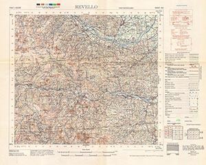 GSGS 4229 1:50,000 Revello Sheet 79 I