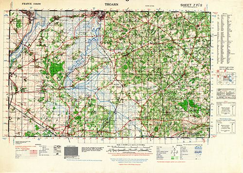 GSGS 4250 1:50,000 Troan v3 Sheet 7F2