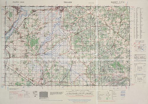 GSGS 4250 1:50,000 Troan v2 Sheet 7F2