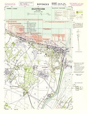 GSGS 4490 1:12,500 Ouistreham Sheet 86